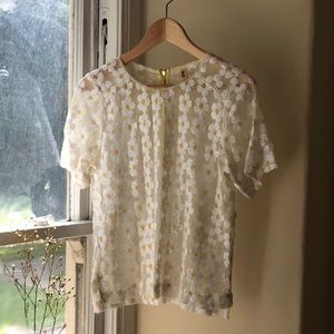 Sequin Daisy Top by Alice Moon